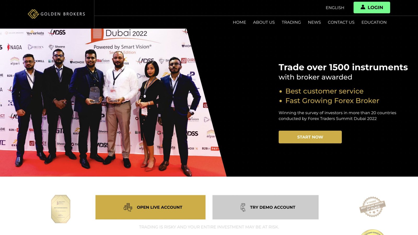 Golden Brokers Ltd. Platform Feature 3