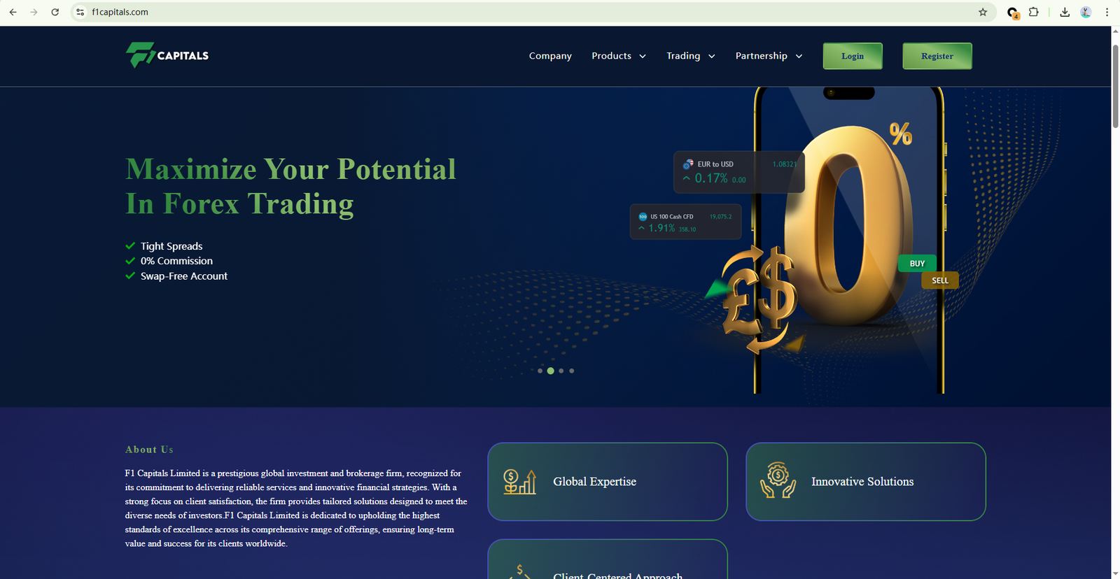 F1 Capitals Ltd Platform Feature 4