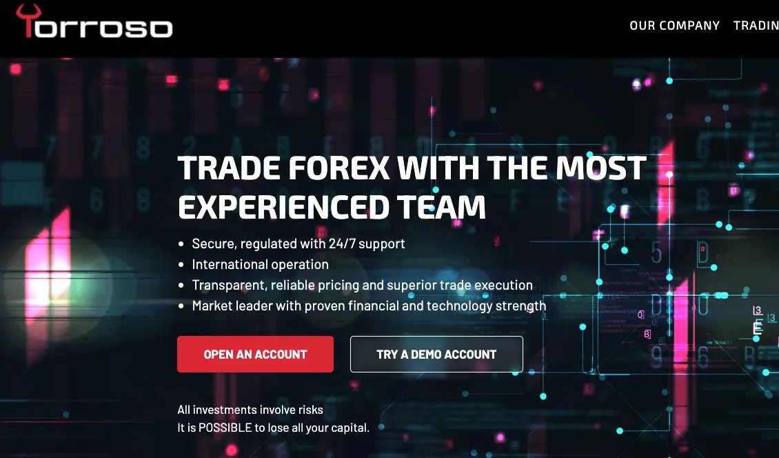 Torroso LTD Forex Broker Logo