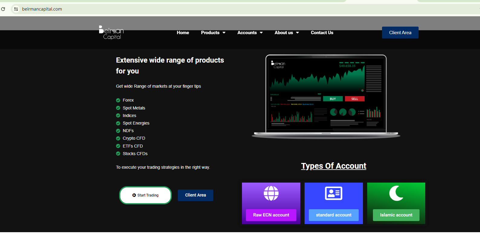 BEIRMAN CAPITAL LIMITED Platform Feature 2